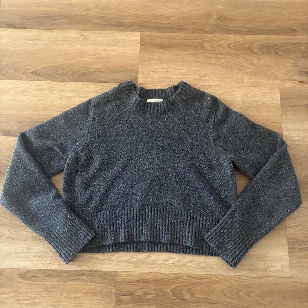 Universal-thread Women's Grey and Blue Jumper